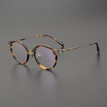 Elvey Vintage Titanium Glasses Frame